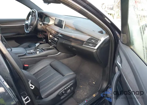 2018 BMW X6 Sdrive35I z USA, uszkodzony, nr VIN 5UXKU0C55J0G81280